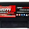 Power AGM NPC-YTX7A-BS Motorcycle Battery top