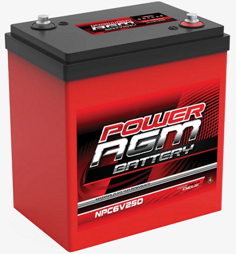 NPC6V250 AGM battery